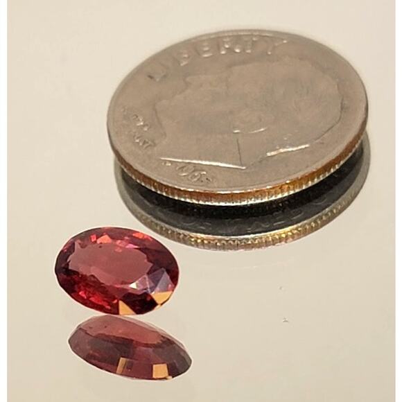 1.42 Carat Pigeon Blood Red Rhodolite Garnet! - Picture 7 of 7
